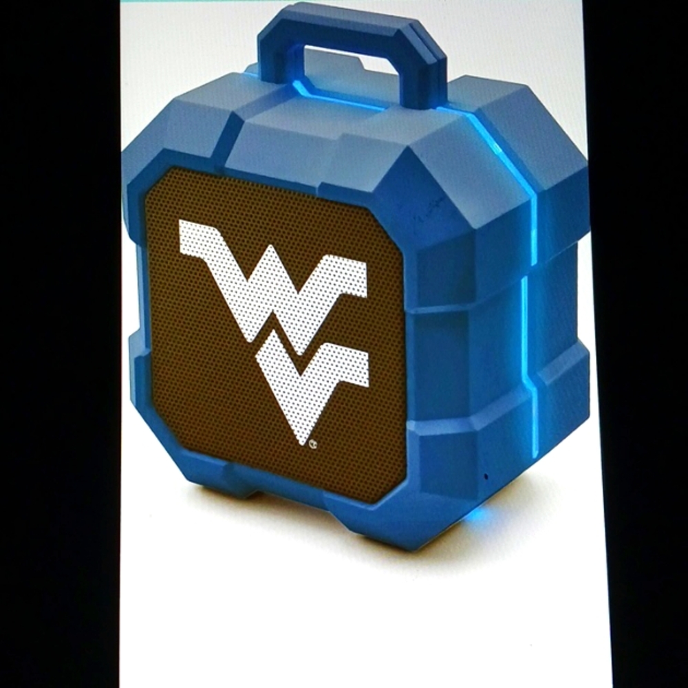 🔴NIB! West Virginia Mountaineers Bluetooth Speaker